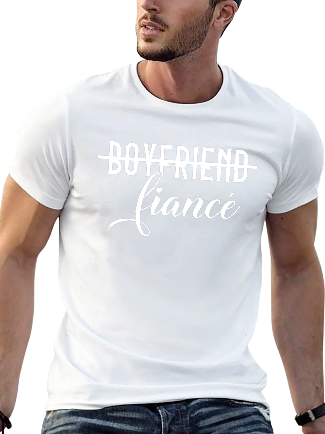 Boyfriend Fiance T-Shirt - Groom to Be Tee