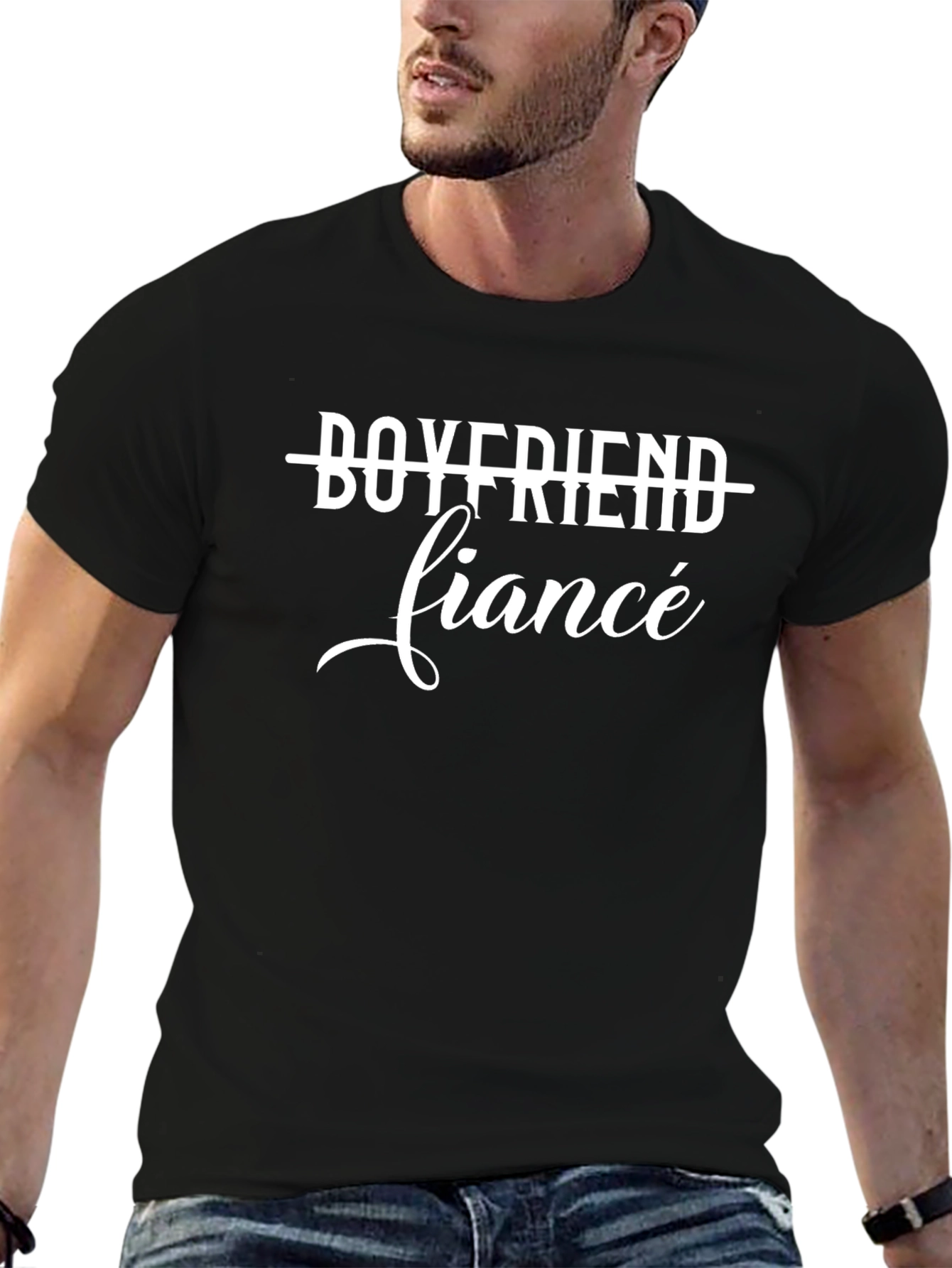 Boyfriend Fiance T-Shirt - Groom to Be Tee