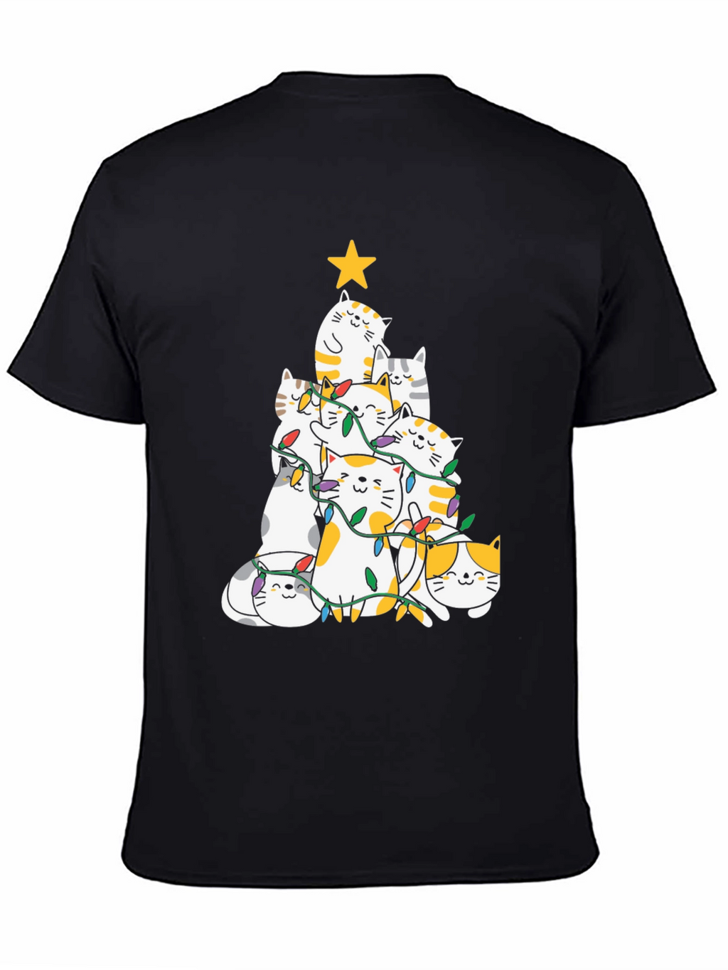 Cat Christmas Tree T-Shirt