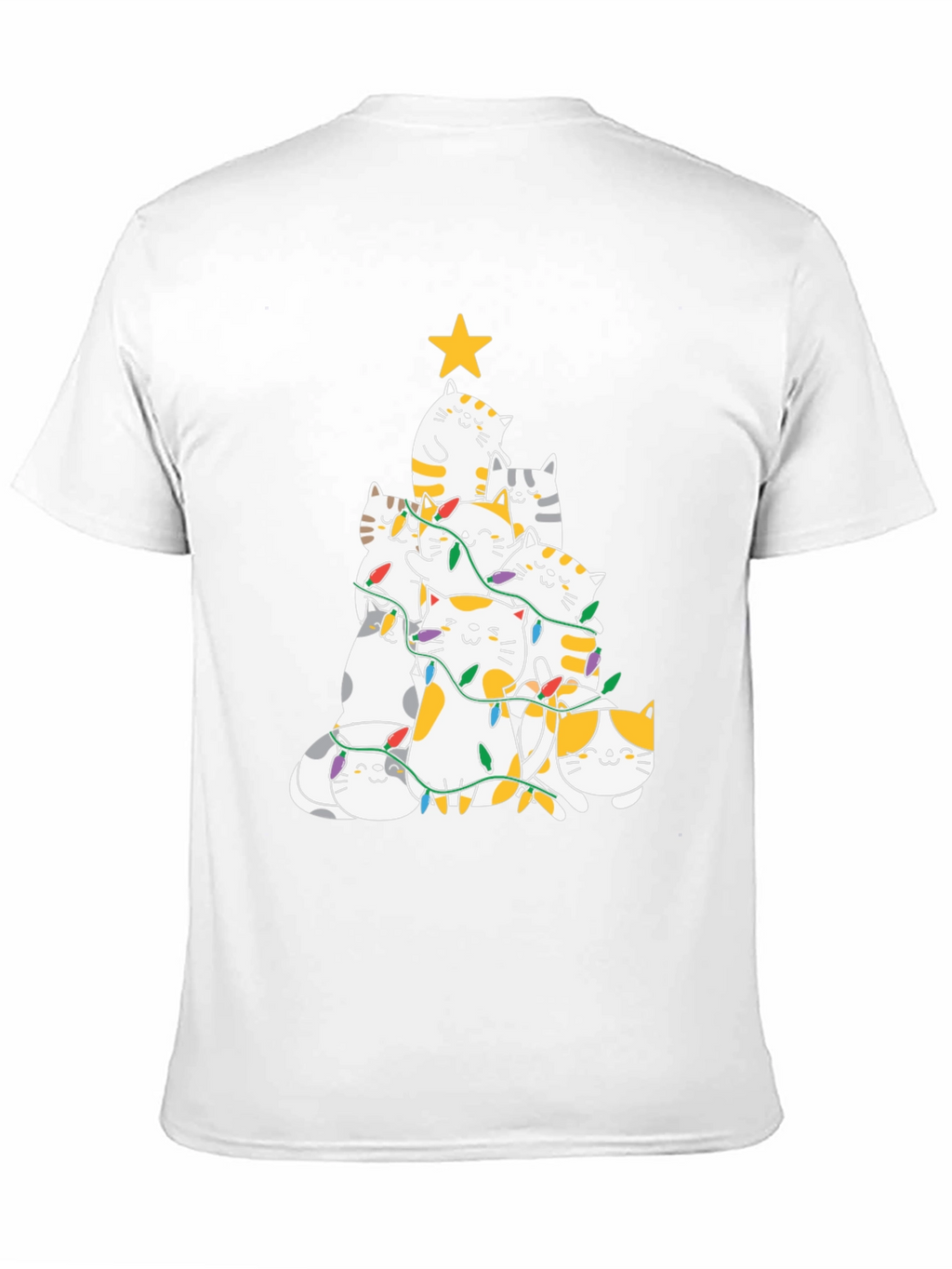 Cat Christmas Tree T-Shirt