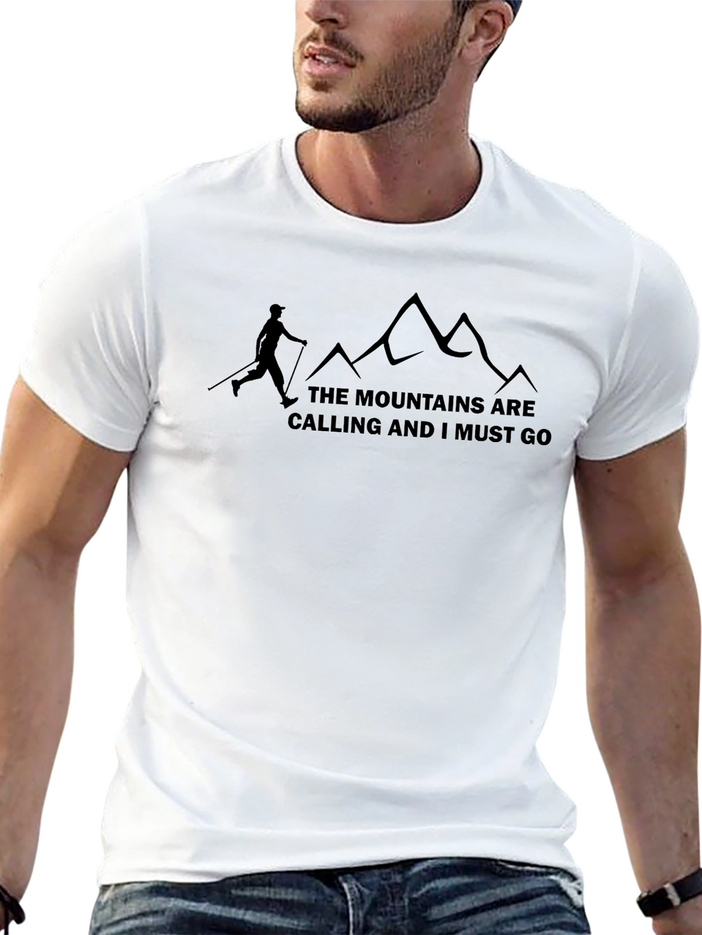 Mountains Calling T-Shirt - Adventure Tee