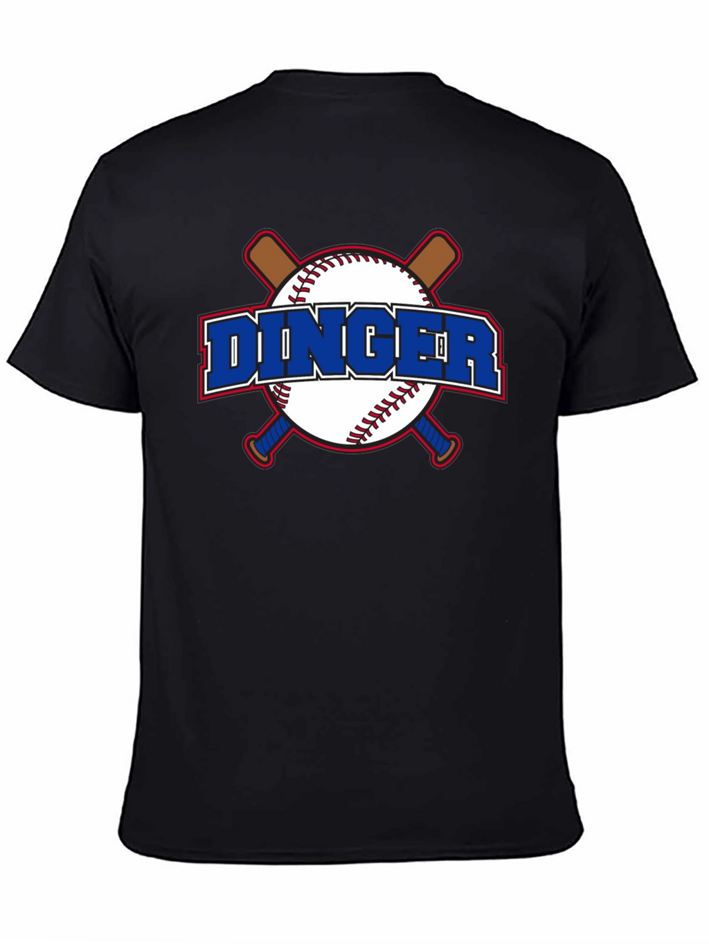Dinger Baseball Graphic T-Shirt