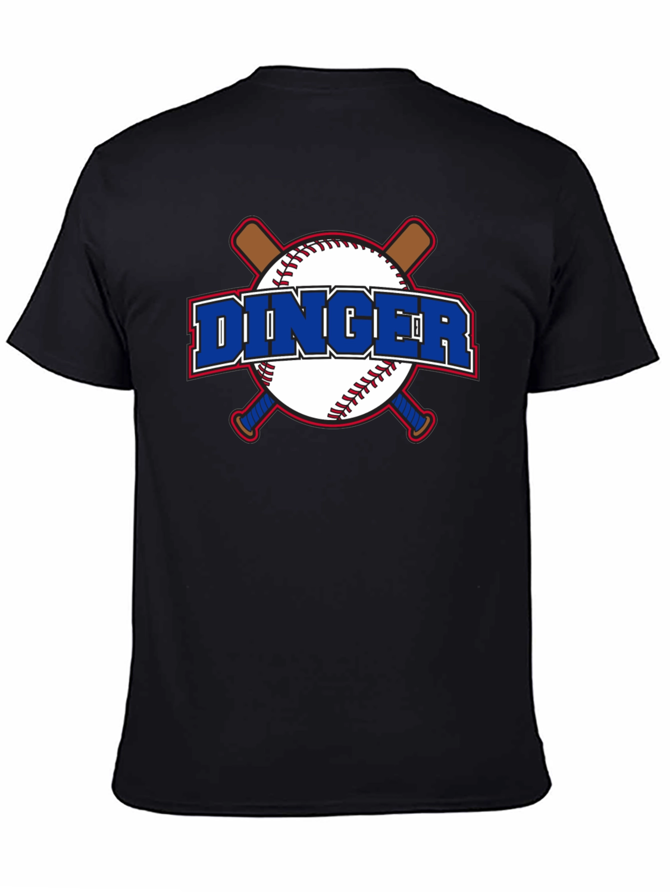 Dinger Baseball Graphic T-Shirt