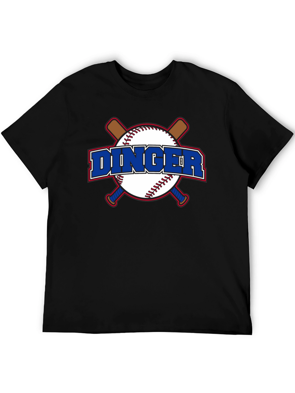Dinger Baseball Graphic T-Shirt