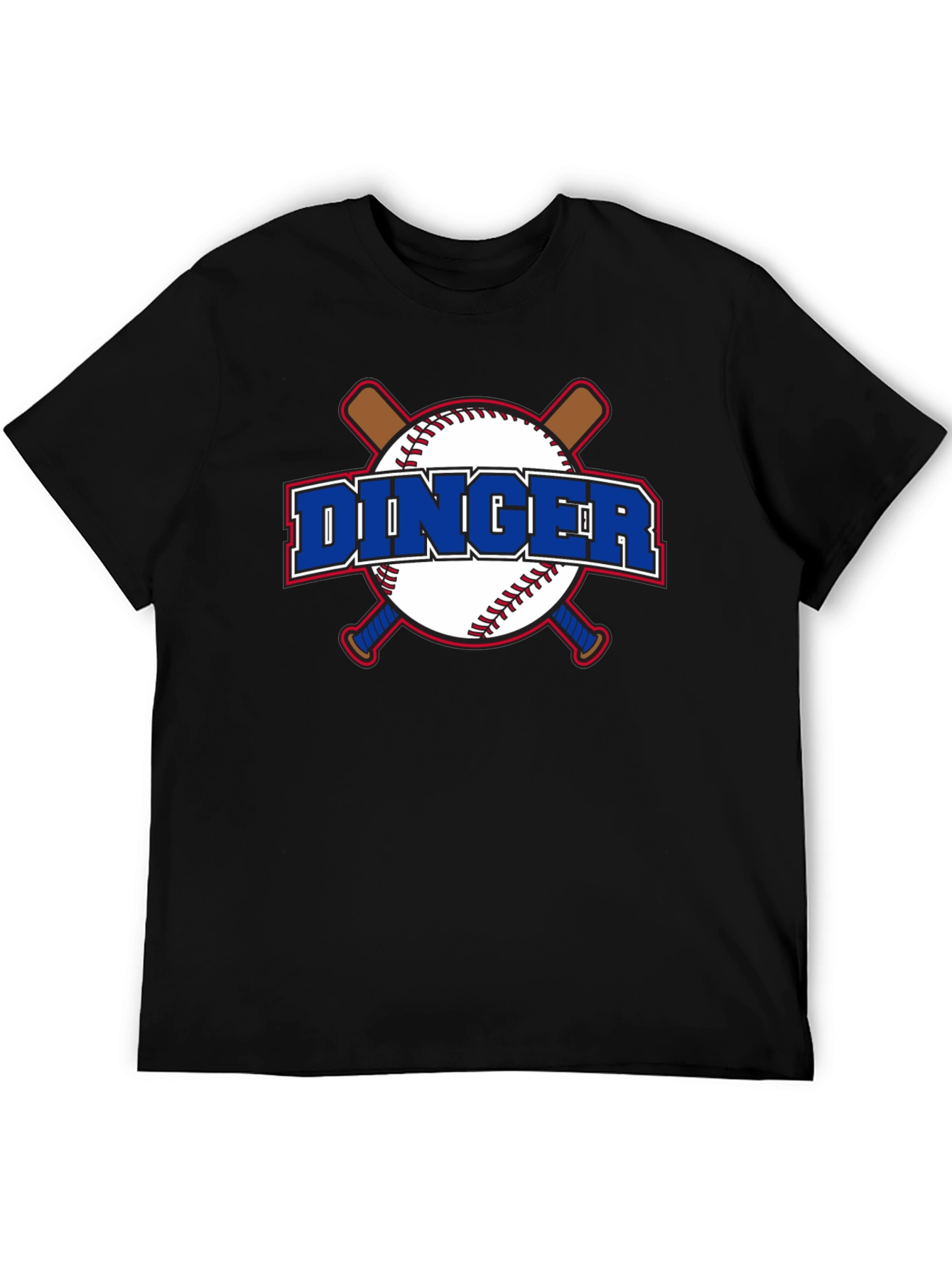 Dinger Baseball Graphic T-Shirt