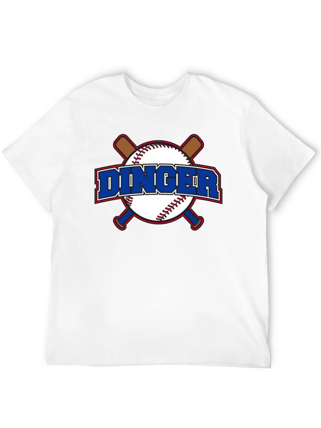 Dinger Baseball Graphic T-Shirt