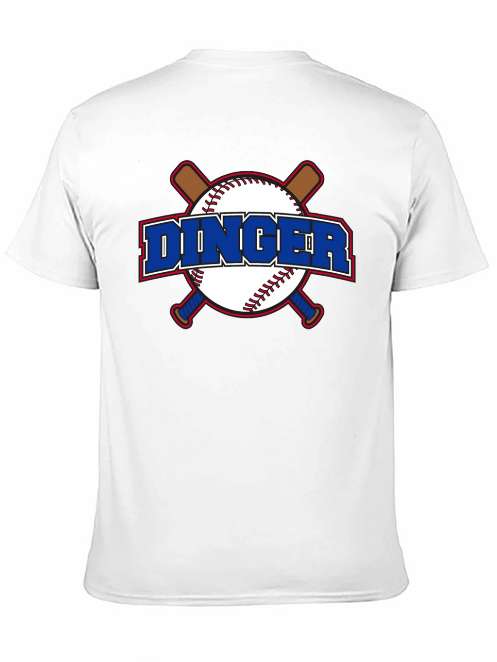 Dinger Baseball Graphic T-Shirt