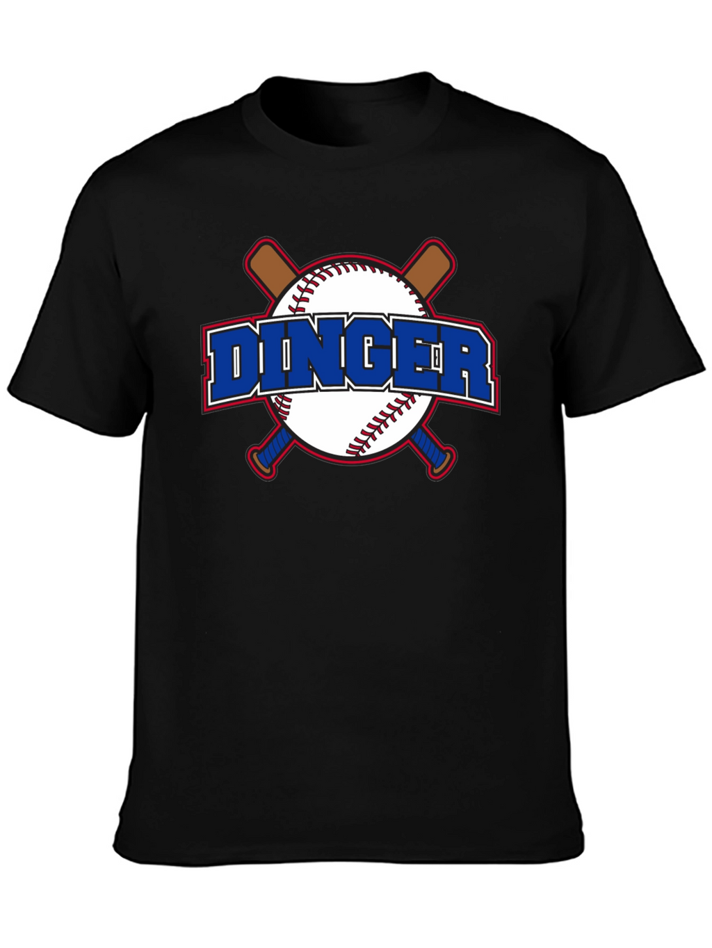 Dinger Baseball Graphic T-Shirt