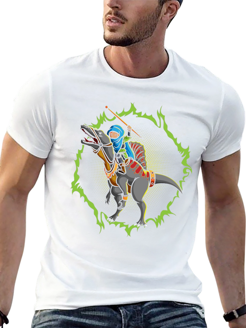 Dino Rider Graphic Tee