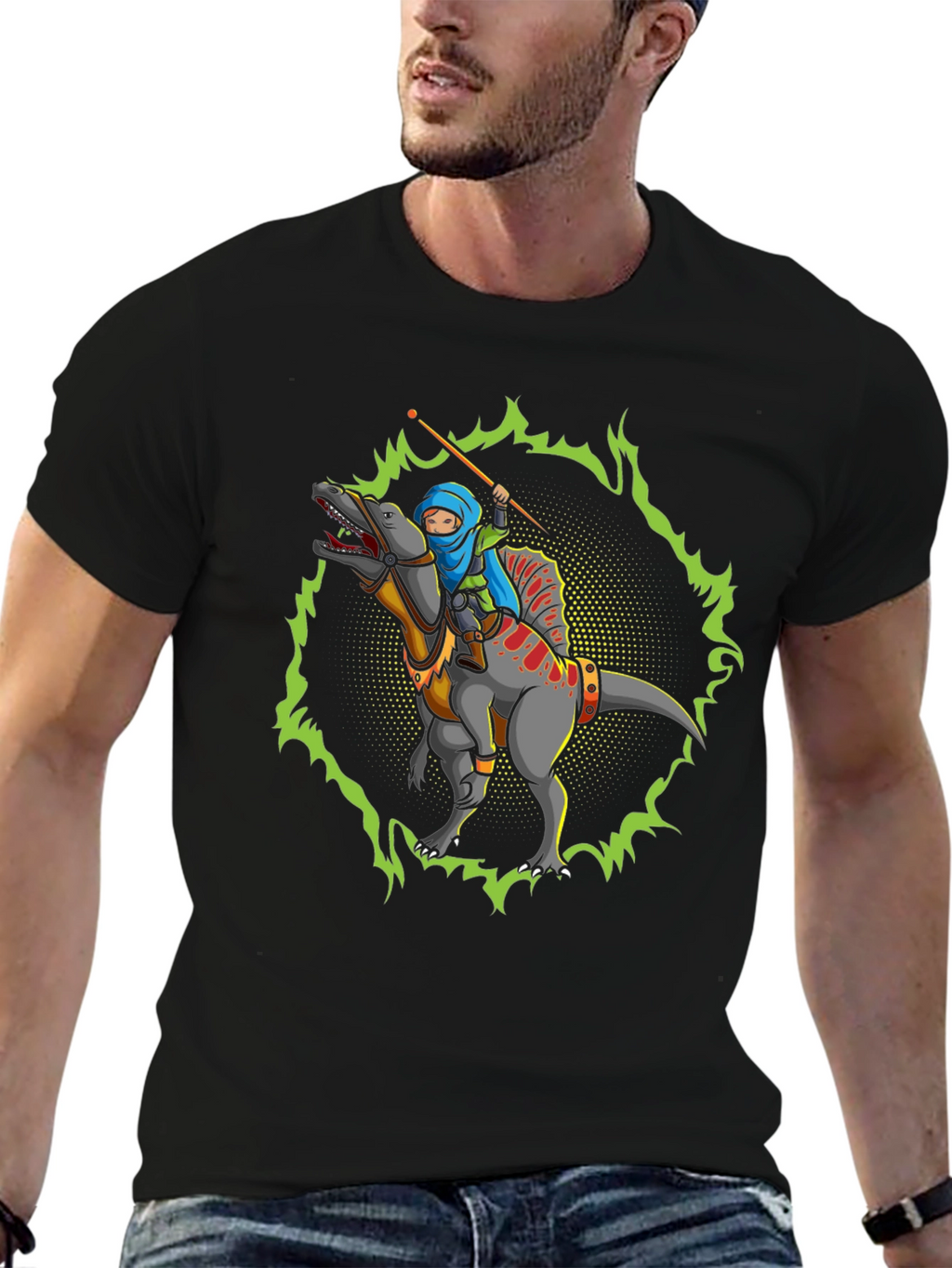 Dino Rider Graphic Tee