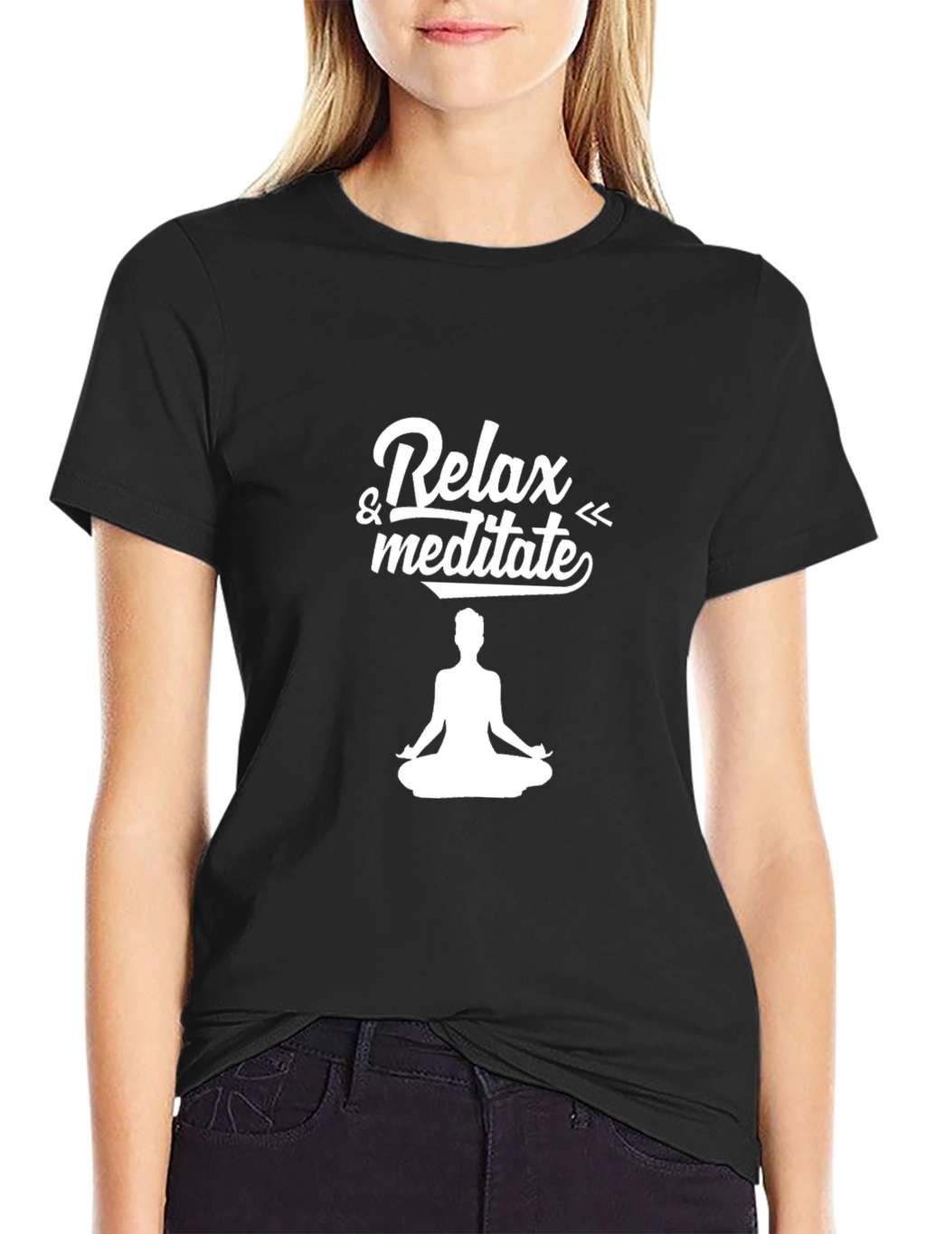 Relax and Meditate T-Shirt - Yoga Zen Tee
