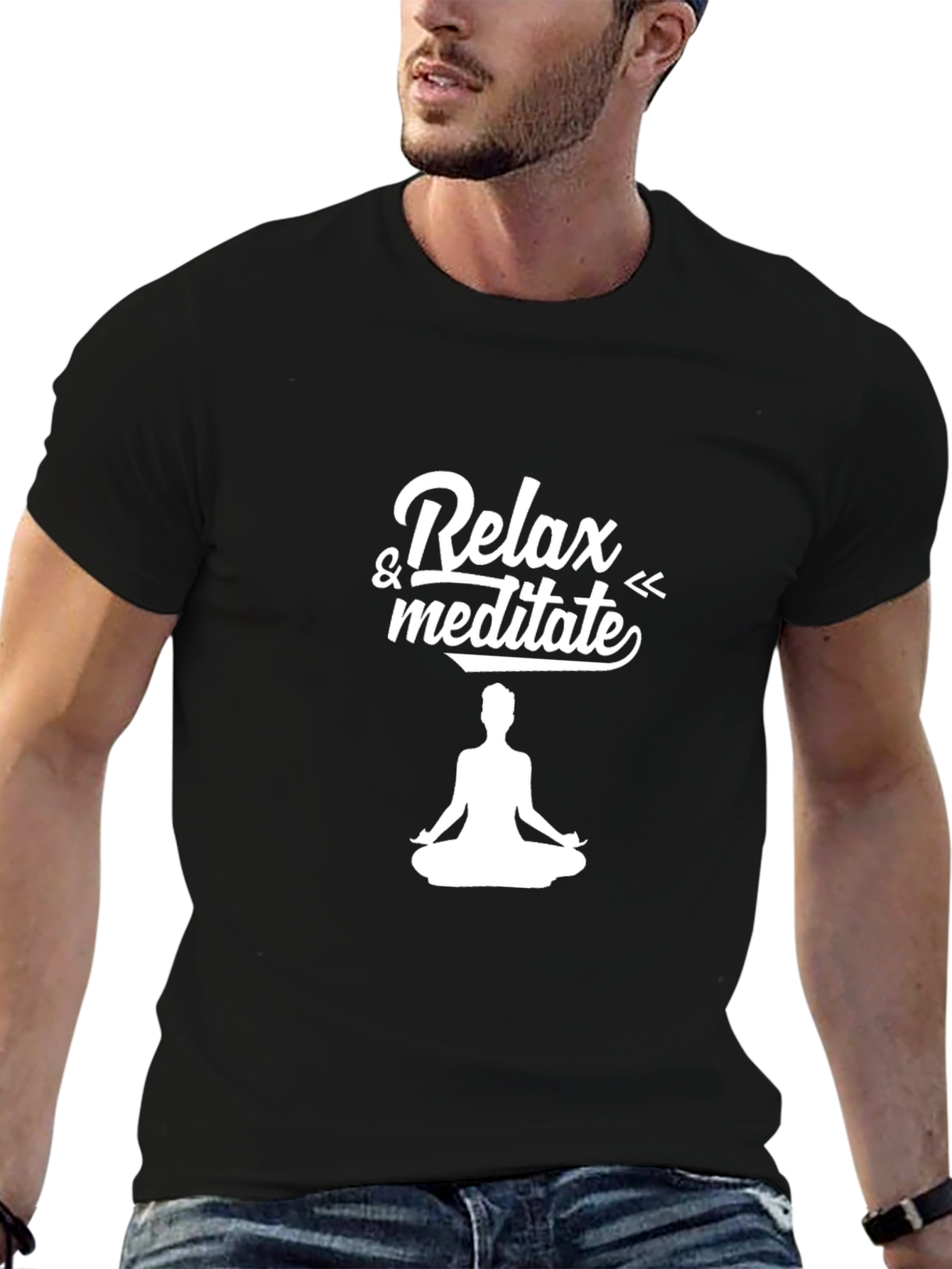 Relax and Meditate T-Shirt - Yoga Zen Tee