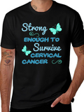 Strong Cervical Cancer Survivor T-Shirt