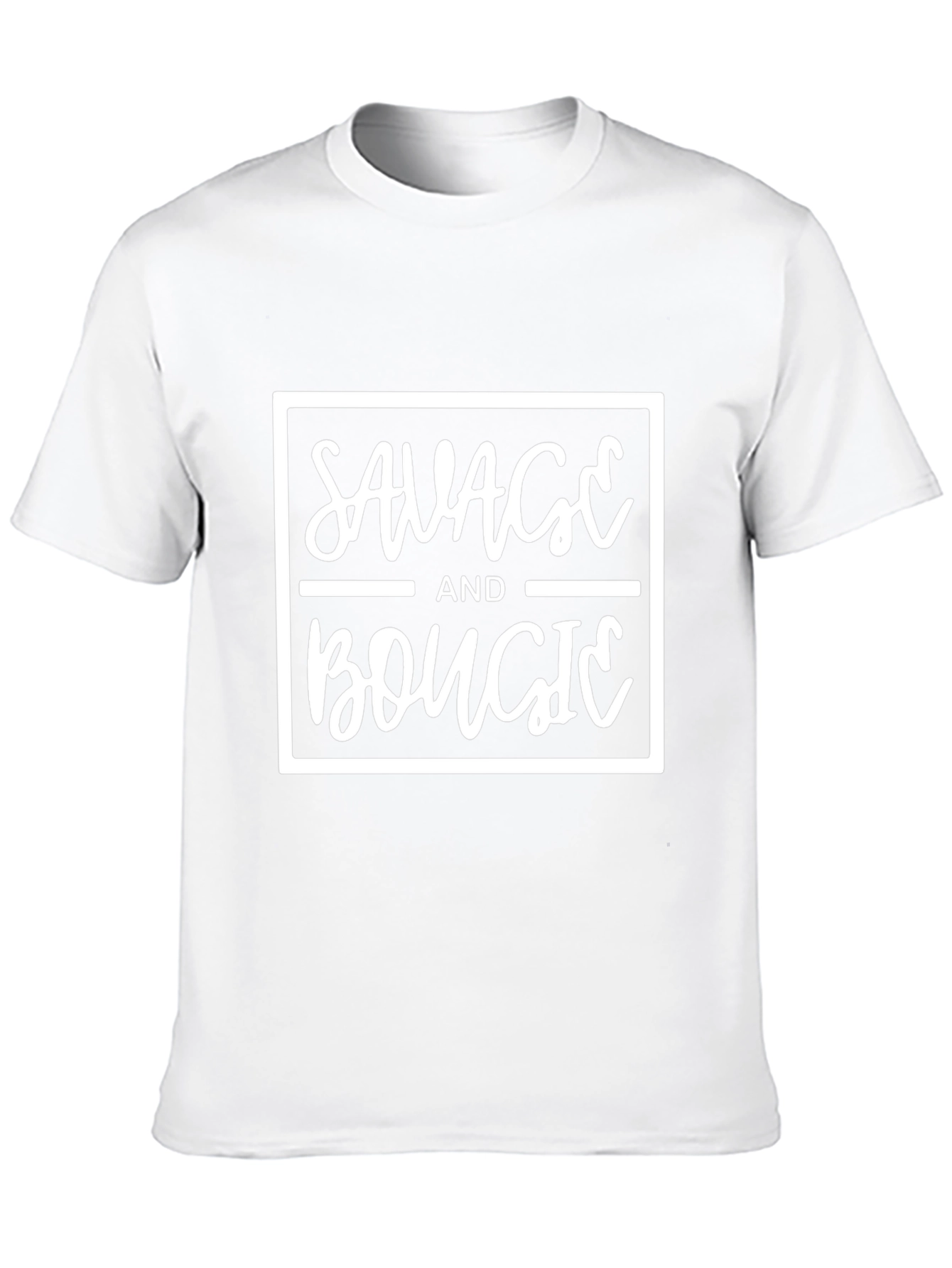 Savage and Bougie Graphic Tee - Black