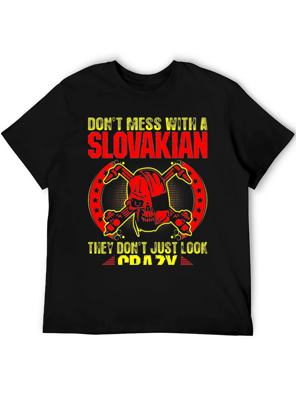 Slovakian Crazy T-Shirt - Slovak Pride