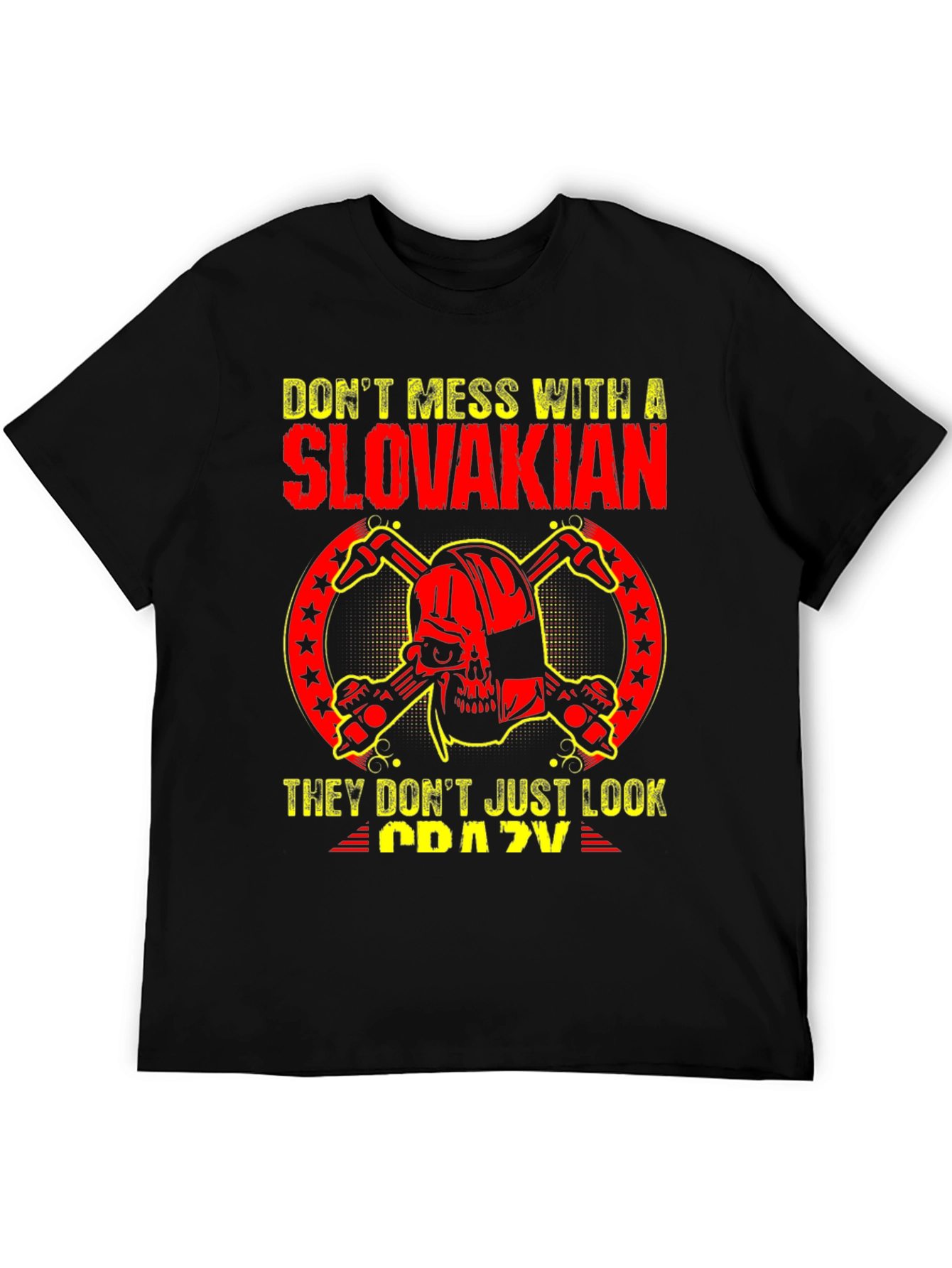 Slovakian Crazy T-Shirt - Slovak Pride