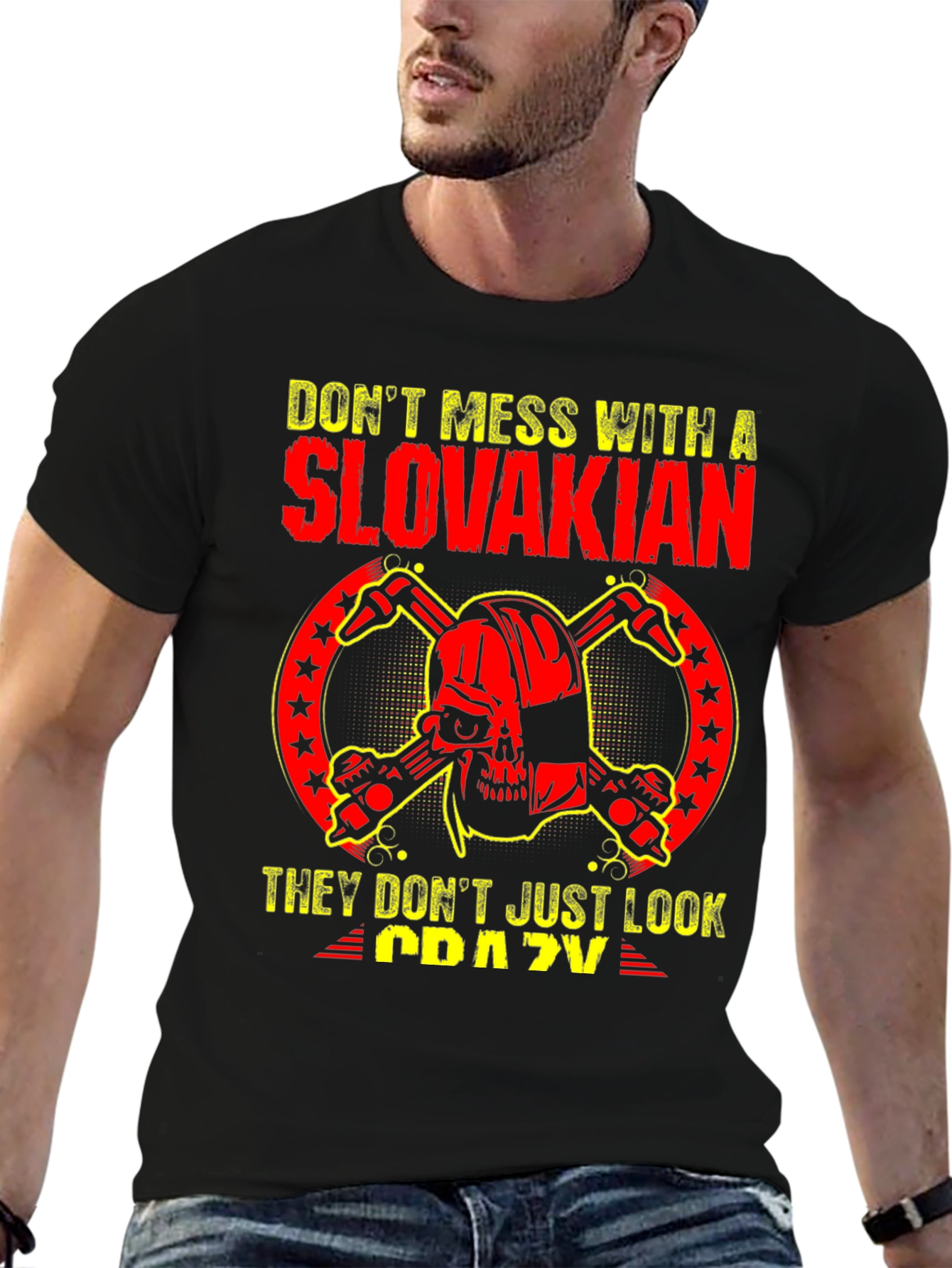 Slovakian Crazy T-Shirt - Slovak Pride