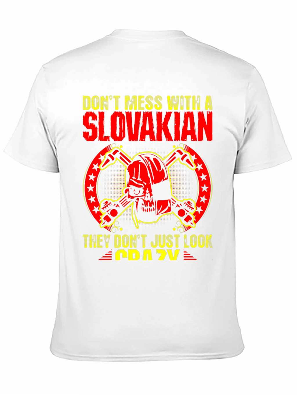 Slovakian Crazy T-Shirt - Slovak Pride