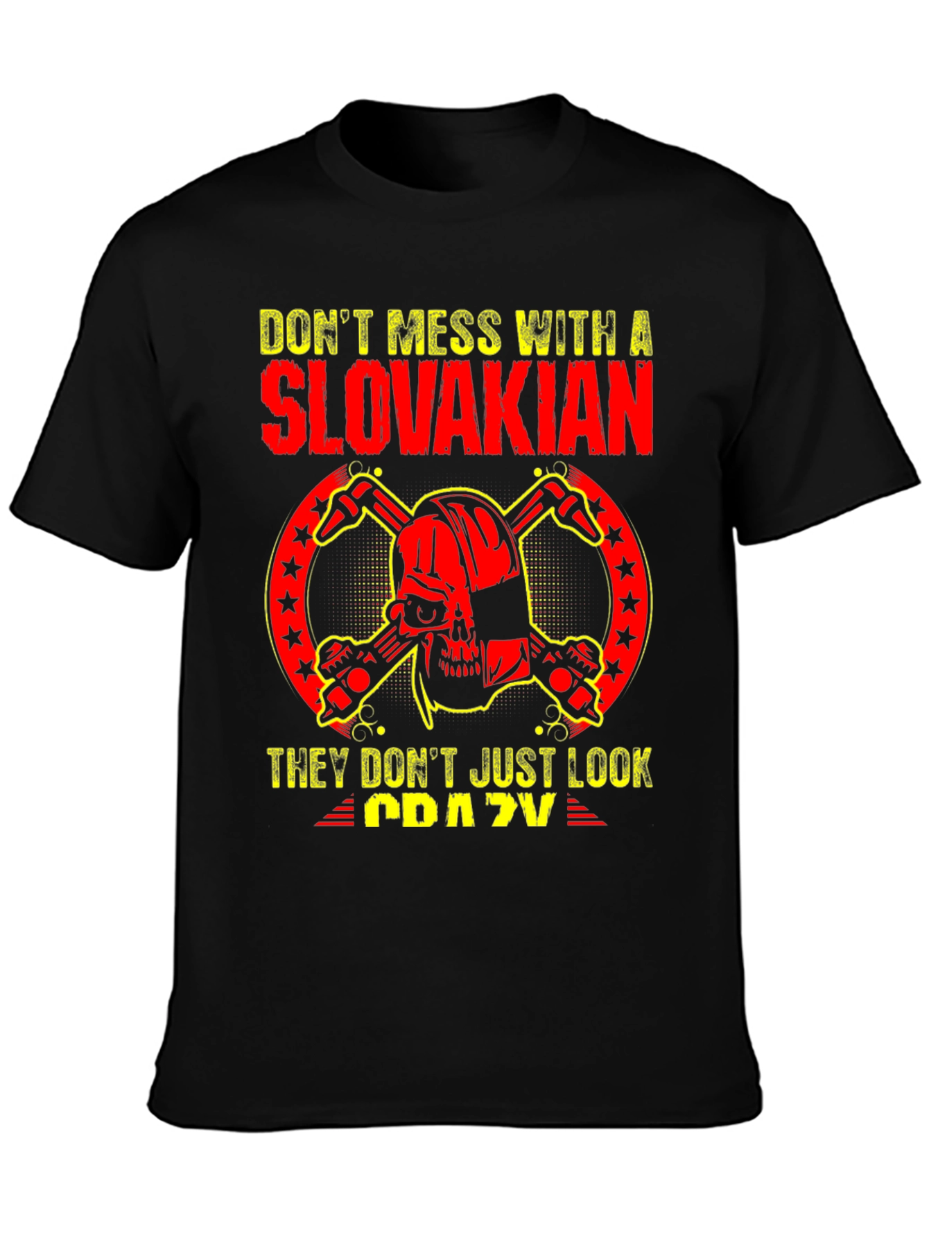 Slovakian Crazy T-Shirt - Slovak Pride