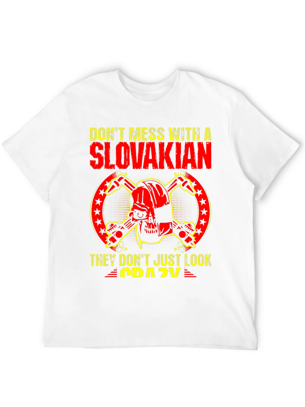Slovakian Crazy T-Shirt - Slovak Pride