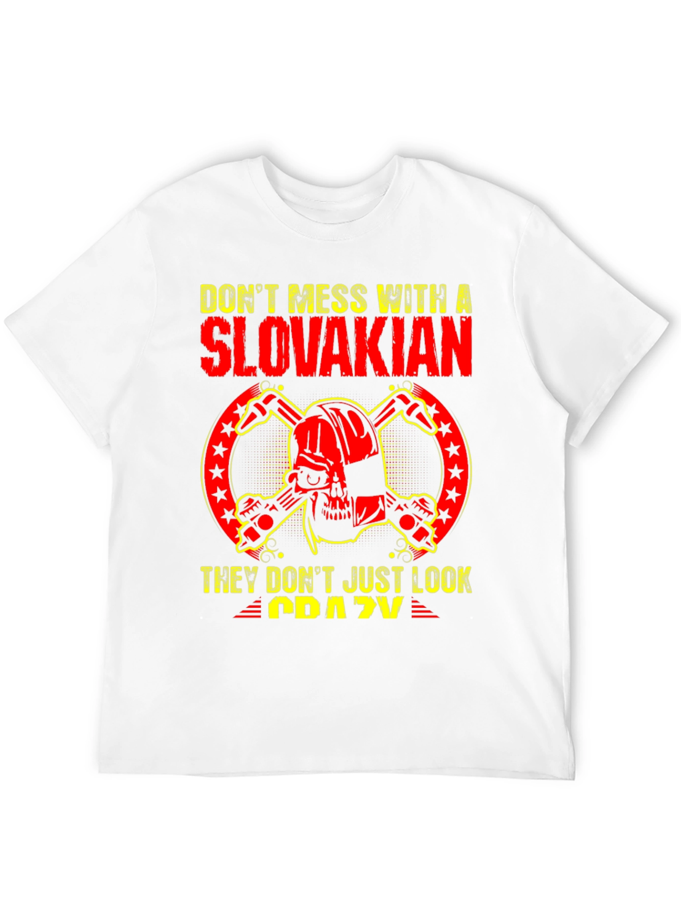 Slovakian Crazy T-Shirt - Slovak Pride