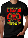 Slovakian Crazy T-Shirt - Slovak Pride