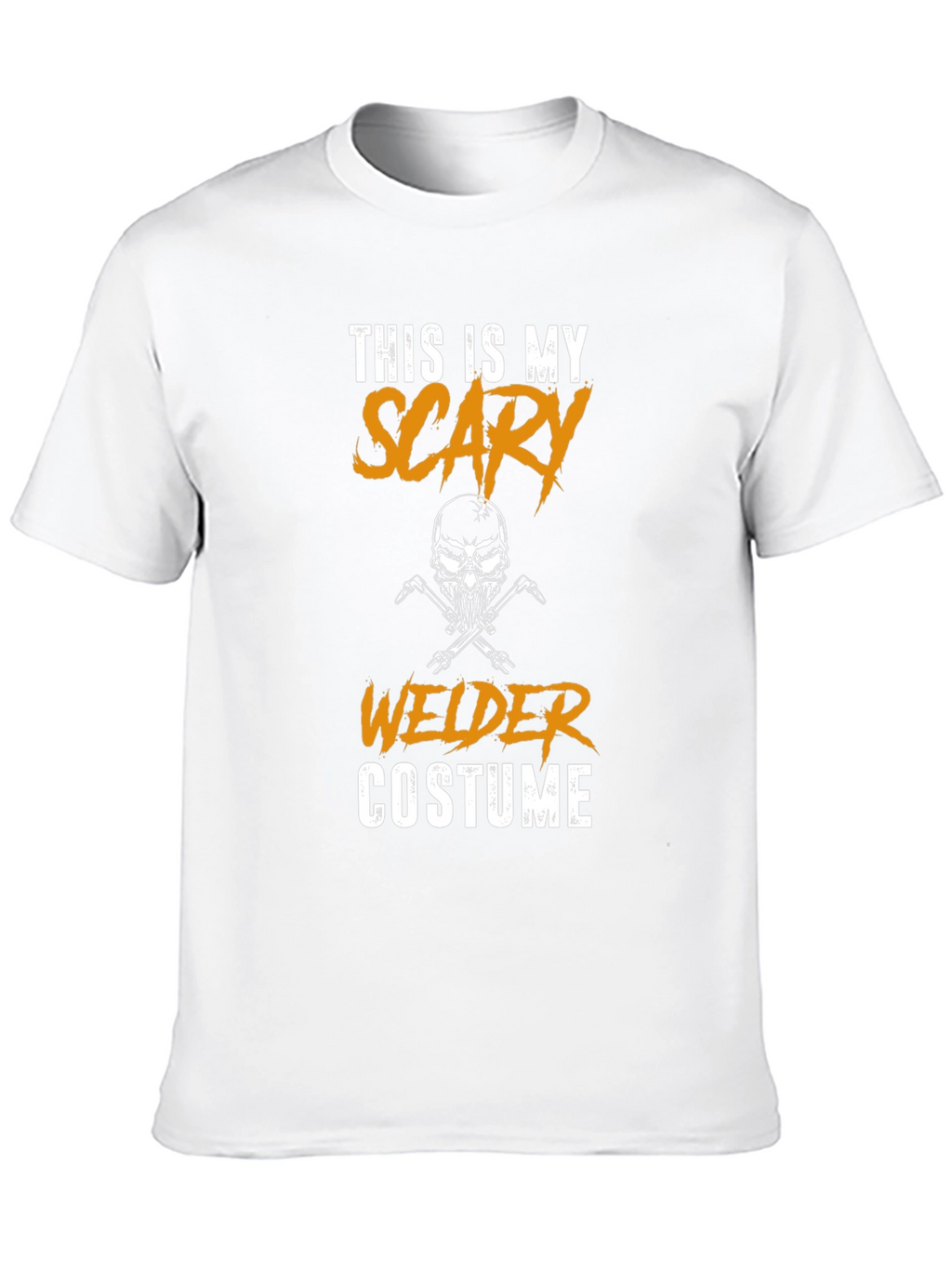Scary Welder Costume Graphic Tee - Black