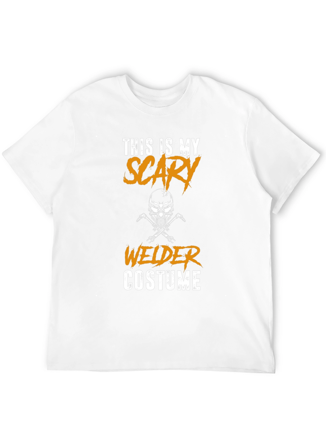 Scary Welder Costume Graphic Tee - Black