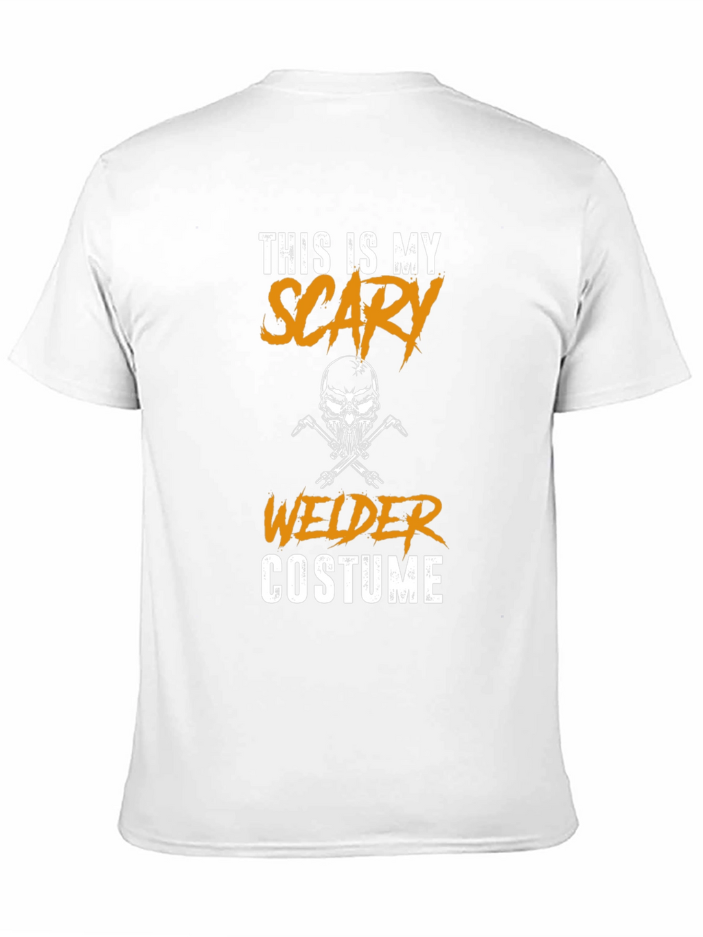 Scary Welder Costume Graphic Tee - Black