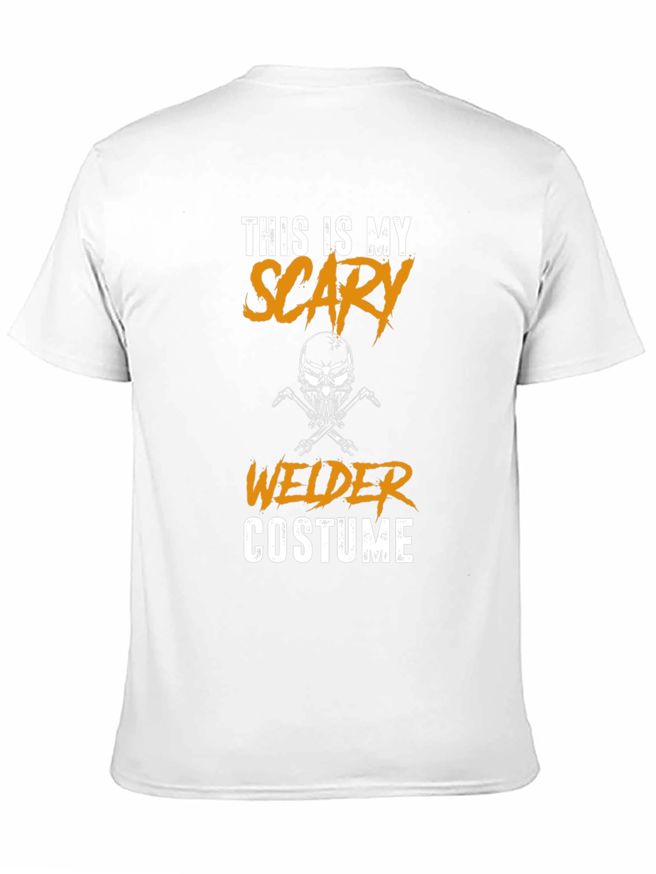 Scary Welder Costume Graphic Tee - Black