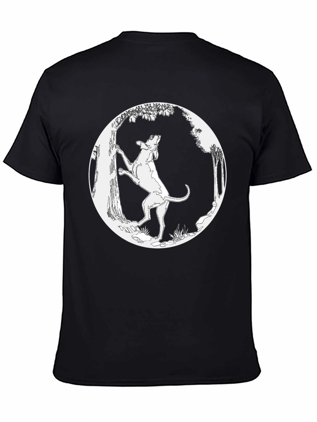 Hound Dog T-Shirt - Black Graphic Tee