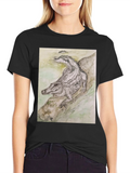 Alligator Graphic Tee - Unique Reptile Design