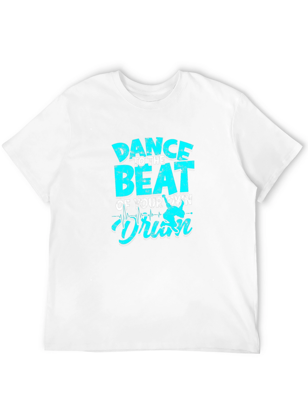 Dance to the Beat Graphic Tee - Black