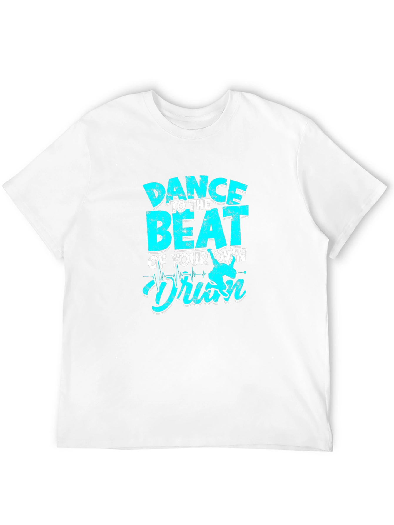 Dance to the Beat Graphic Tee - Black
