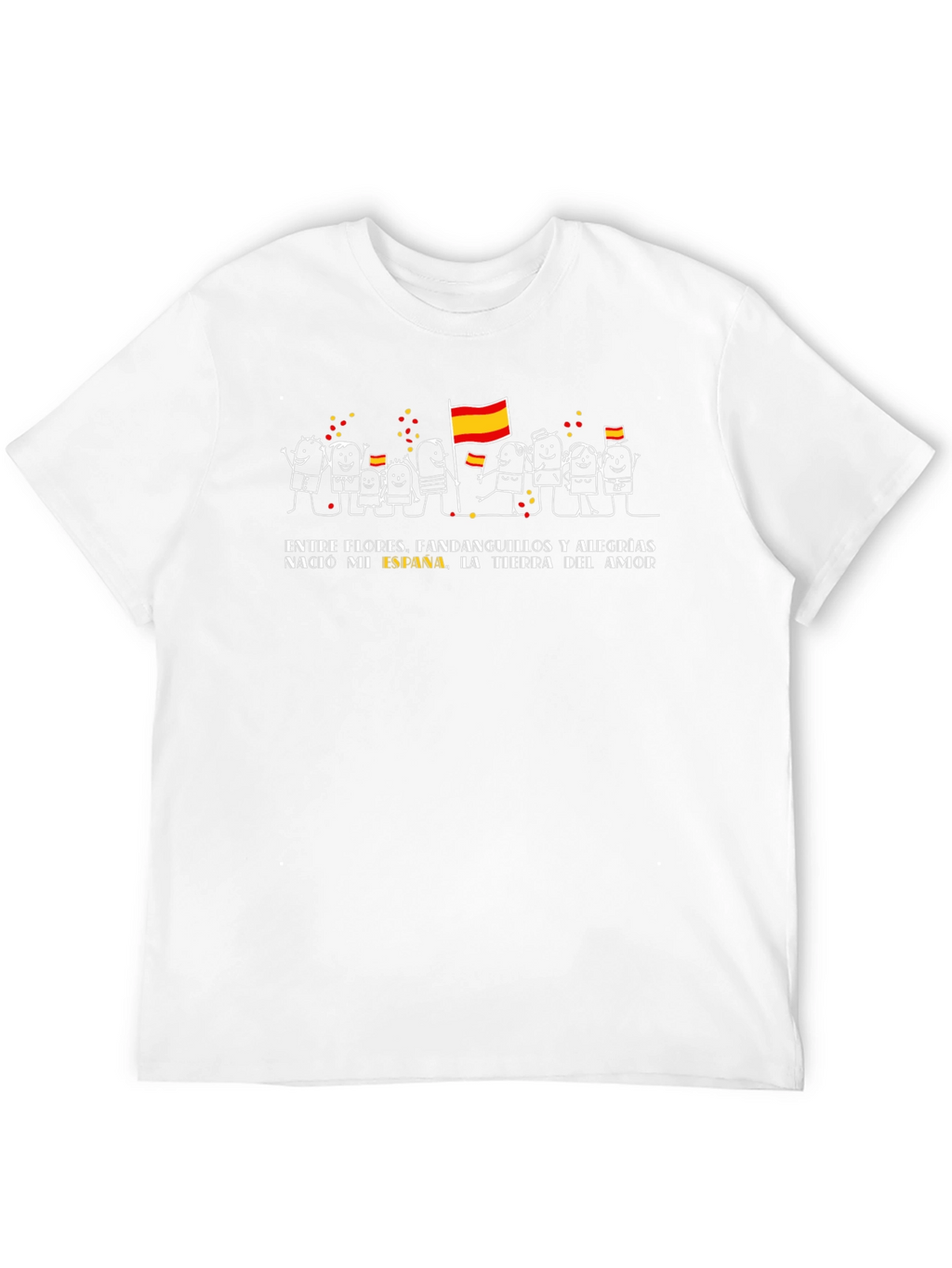 España Pride Black Tee - Land of Love