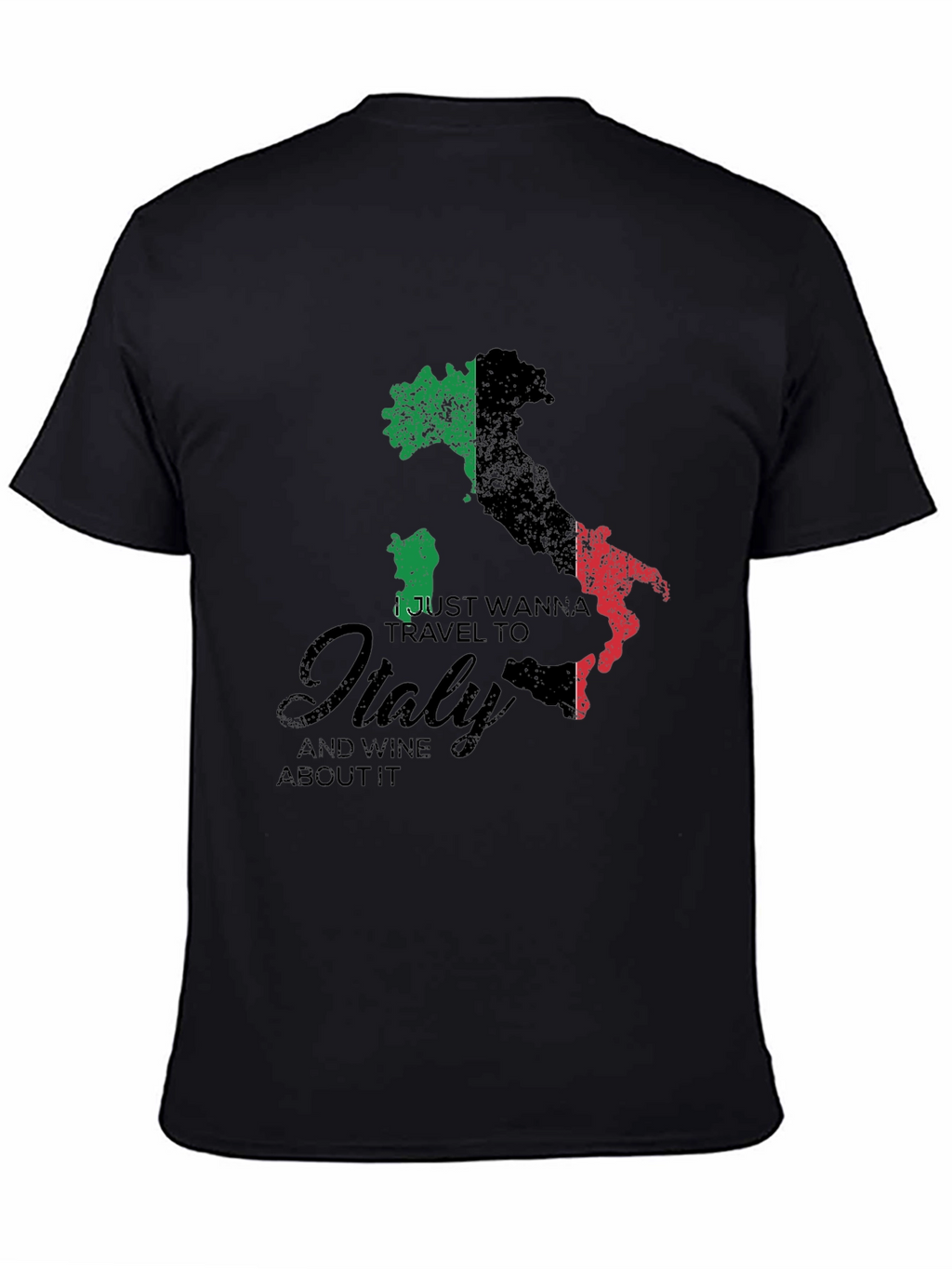 Italy Travel Wine Lover Tee
