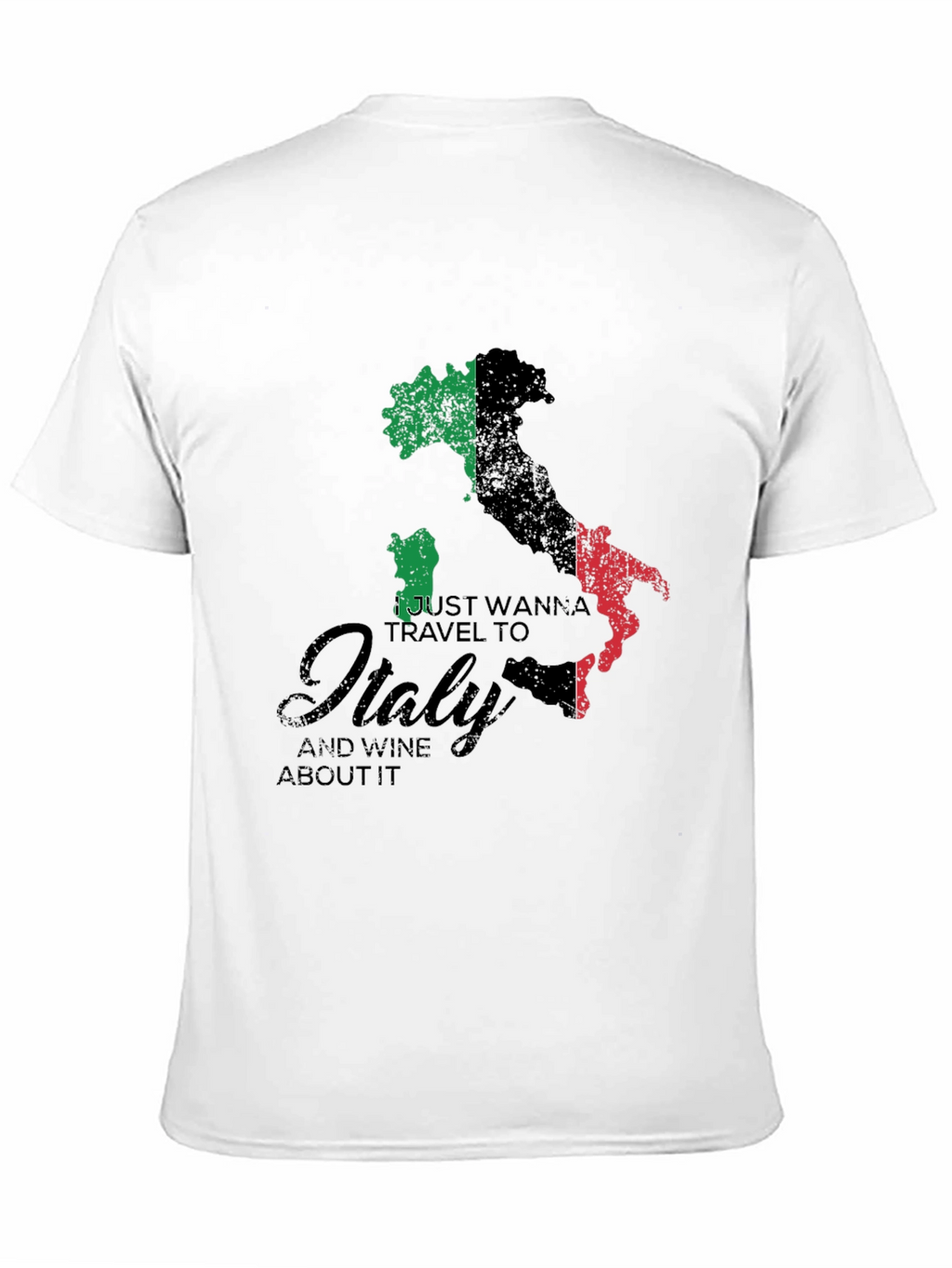 Italy Travel Wine Lover Tee