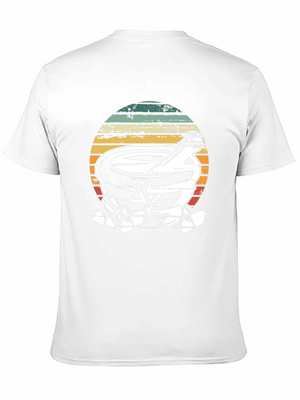 Retro Pharmacy Rx T-Shirt - Black Cotton Blend