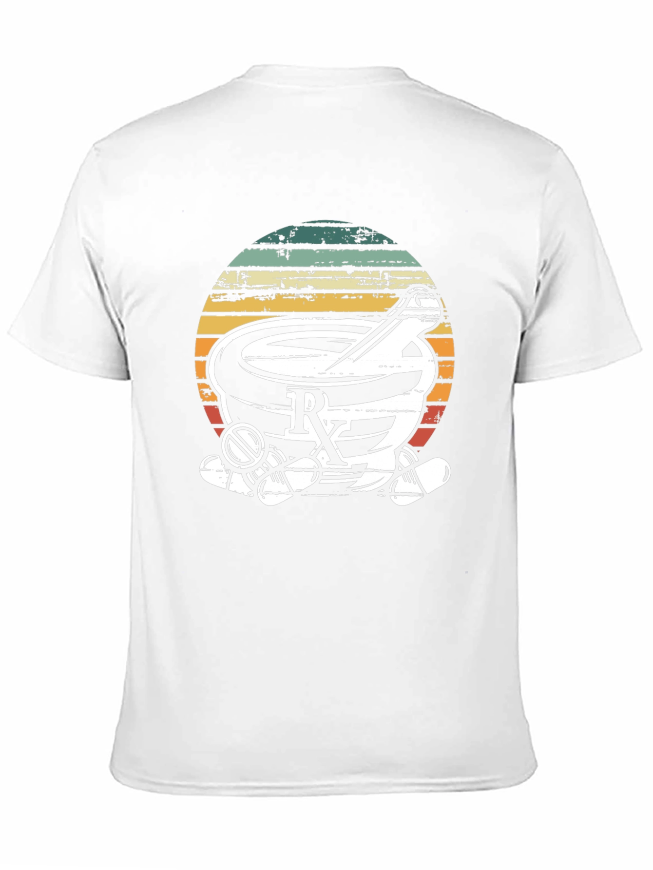Retro Pharmacy Rx T-Shirt - Black Cotton Blend