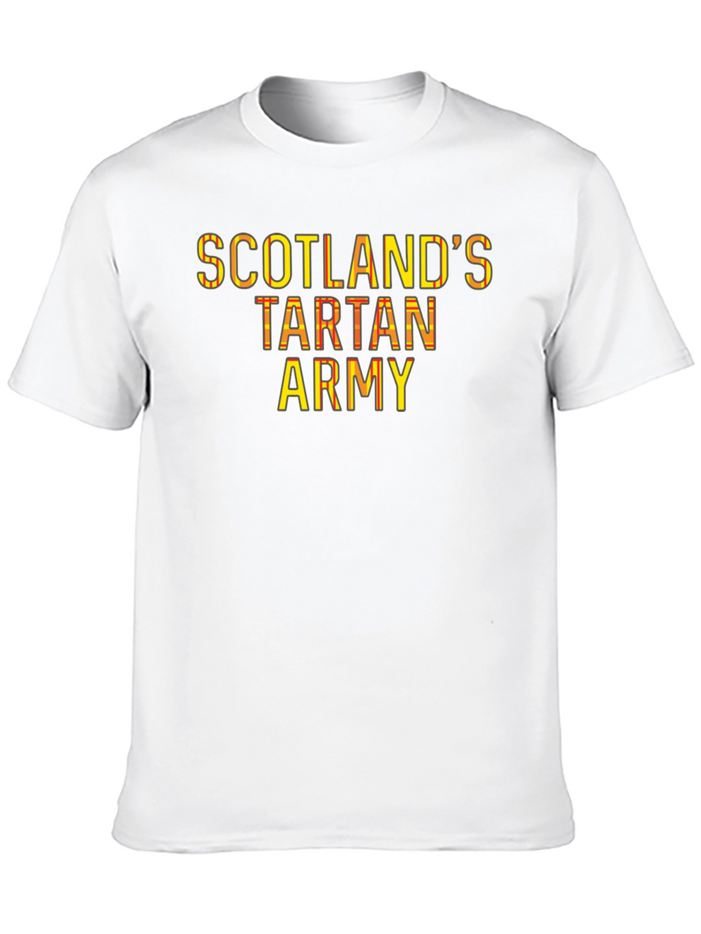 Scotlands Tartan Army Black T-Shirt