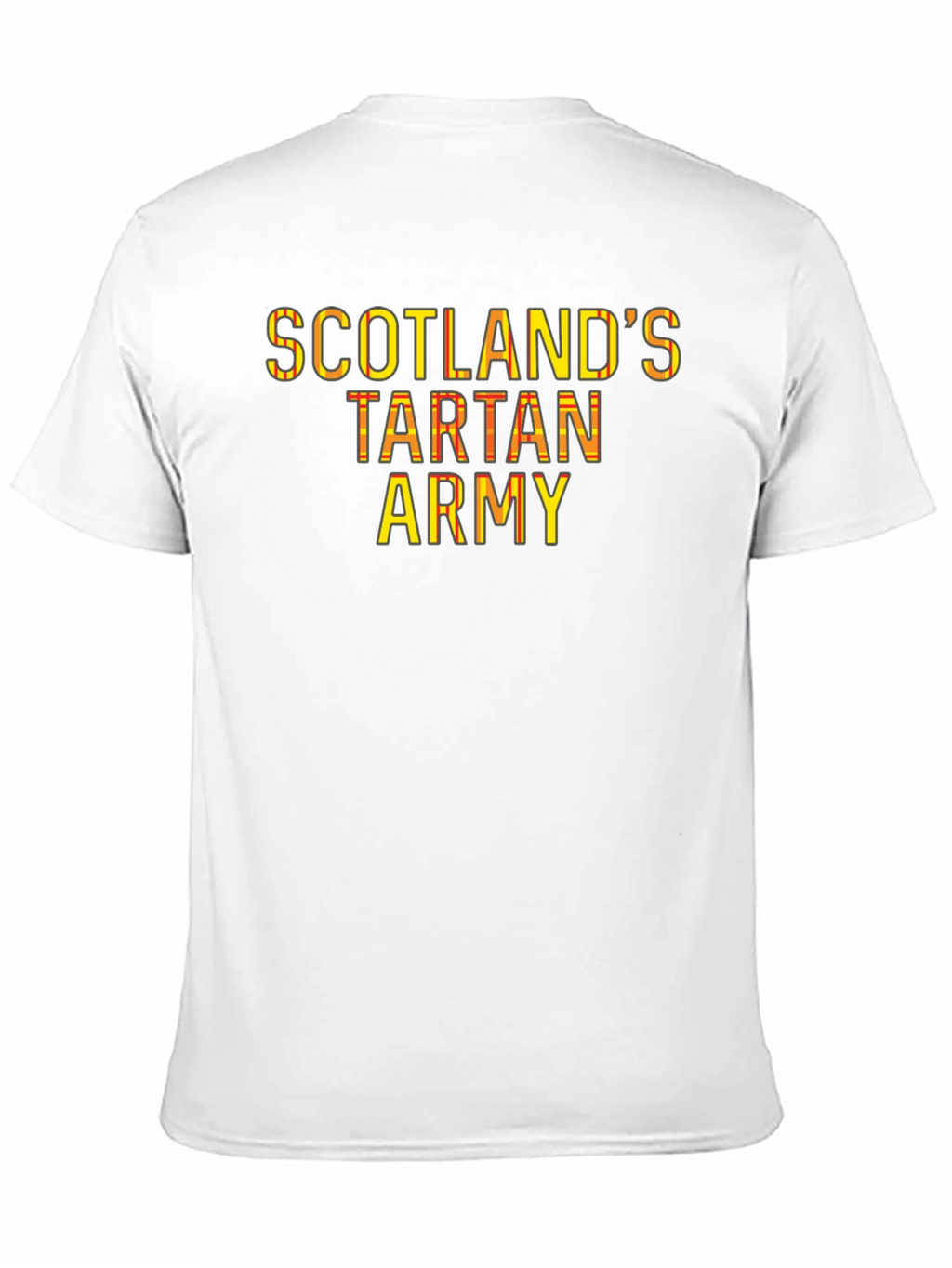 Scotlands Tartan Army Black T-Shirt