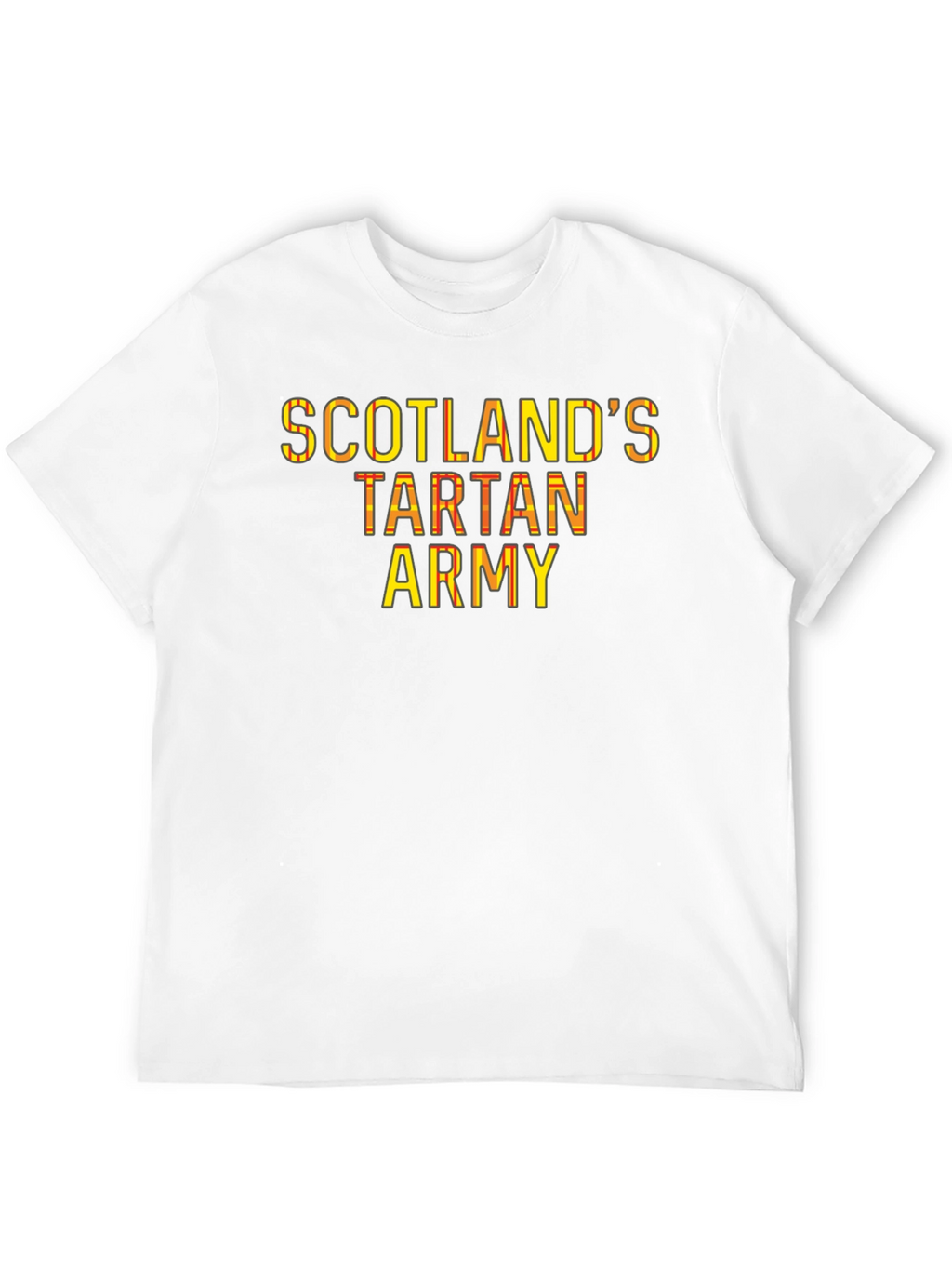 Scotlands Tartan Army Black T-Shirt