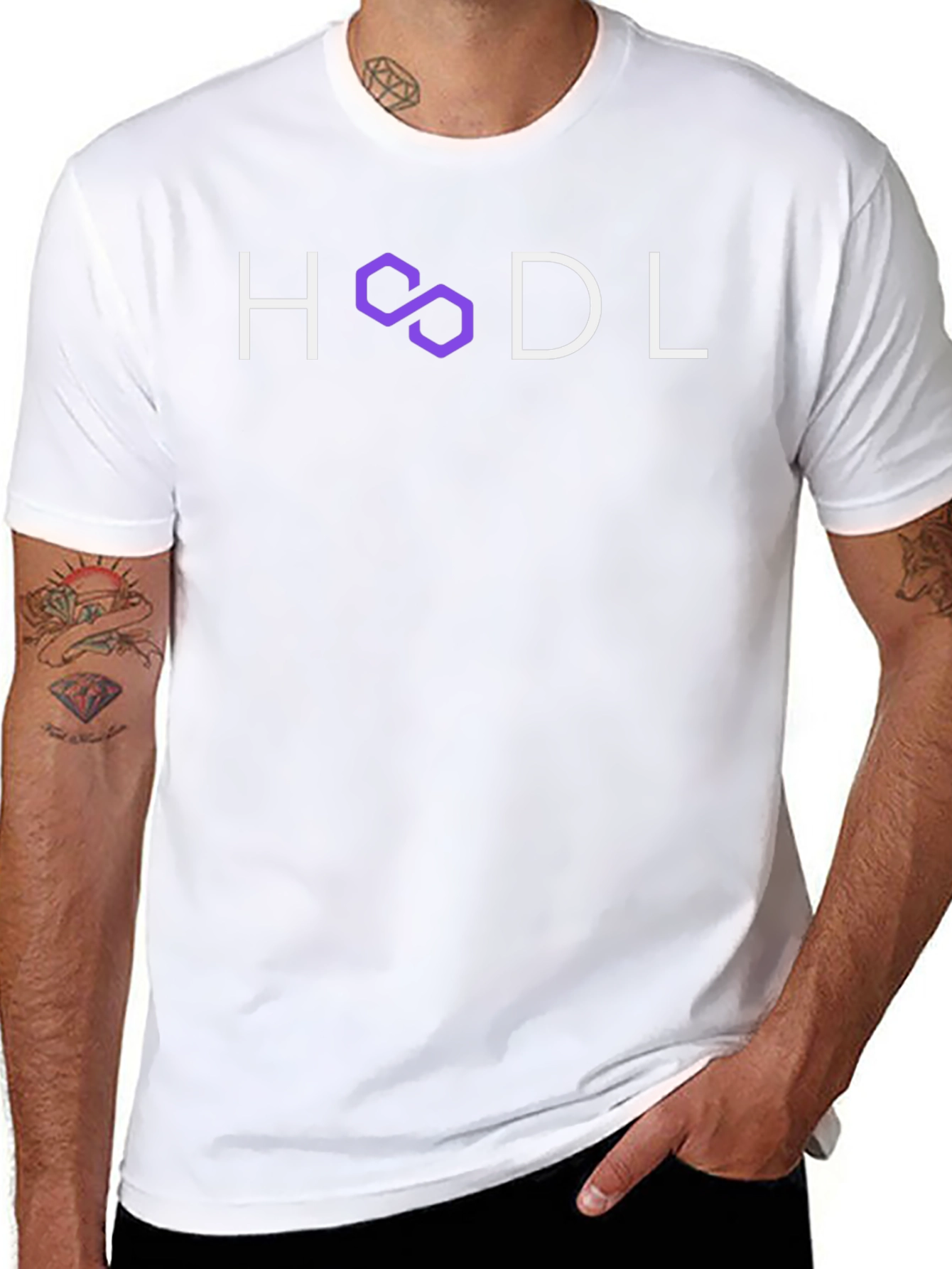 HODL Polygon Crypto T-Shirt