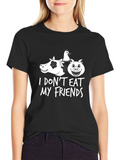 Vegan I Dont Eat My Friends T-Shirt