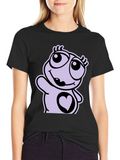 Cute Cartoon Heart T-Shirt