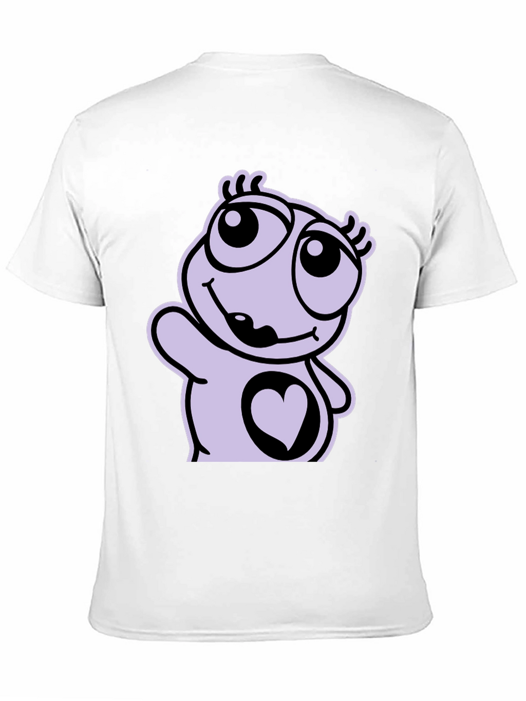 Cute Cartoon Heart T-Shirt