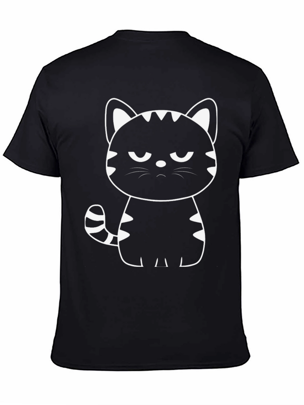 Grumpy Cat Graphic Tee - Mens Black T-Shirt