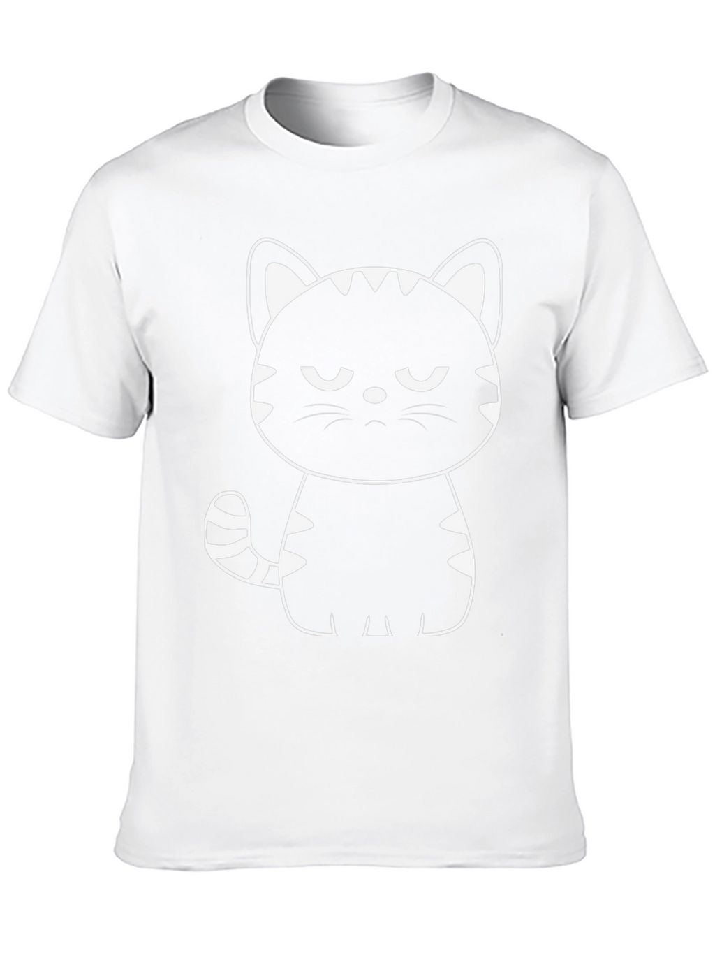 Grumpy Cat Graphic Tee - Mens Black T-Shirt