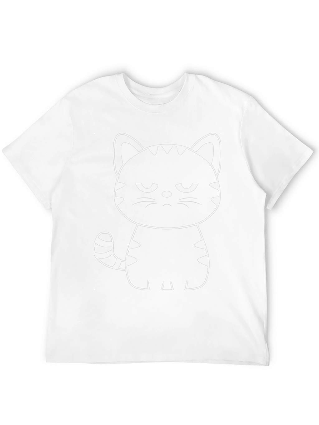 Grumpy Cat Graphic Tee - Mens Black T-Shirt