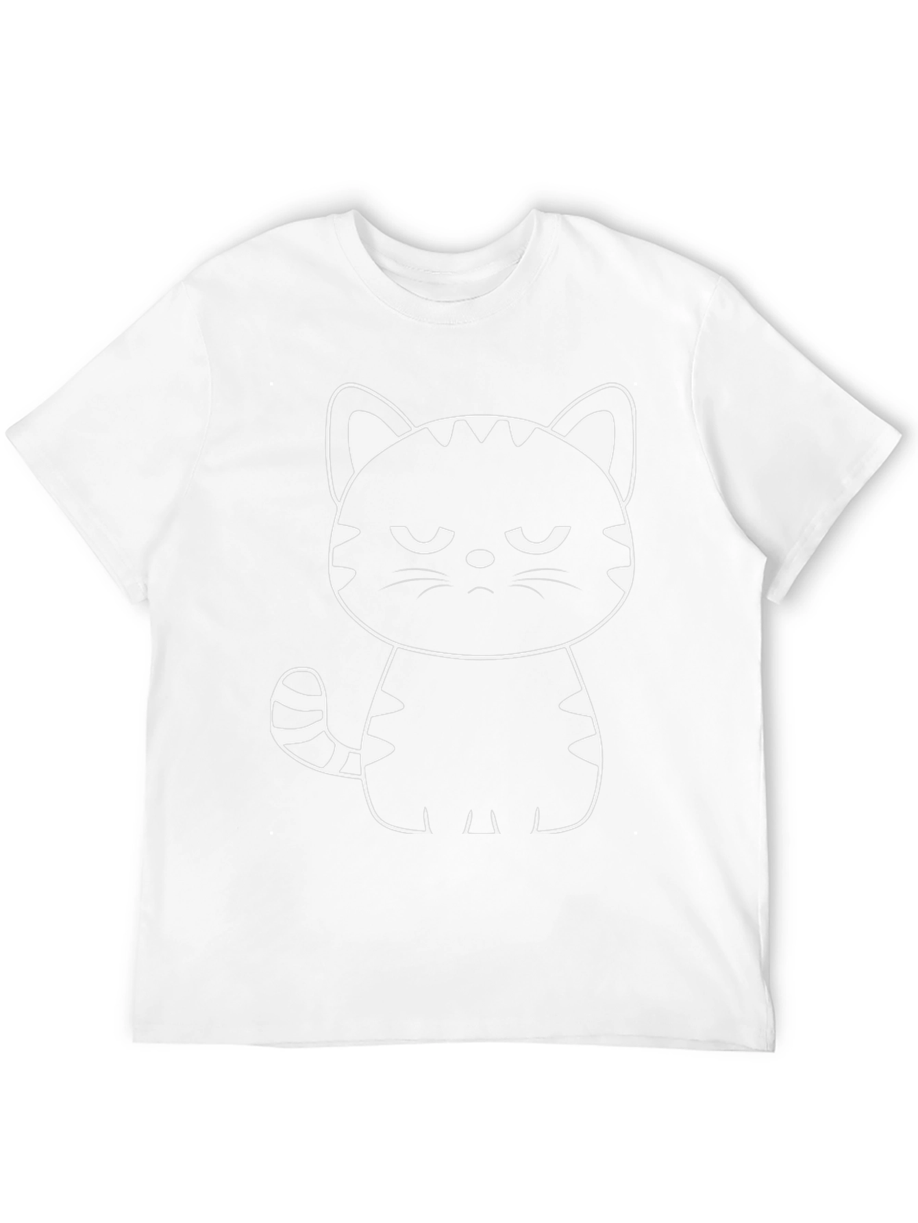 Grumpy Cat Graphic Tee - Mens Black T-Shirt